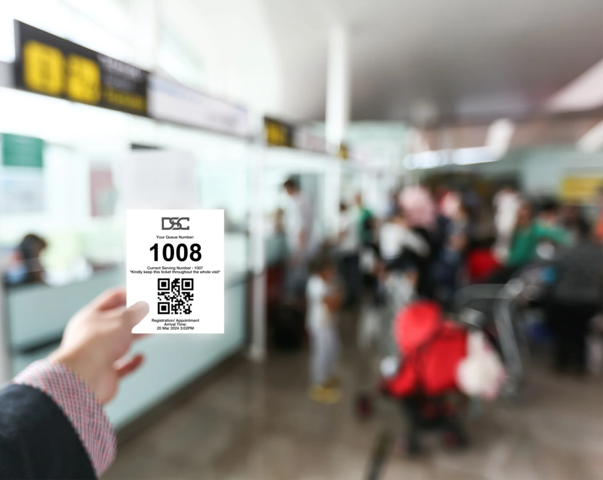 Basic queue number systems with physical tickets